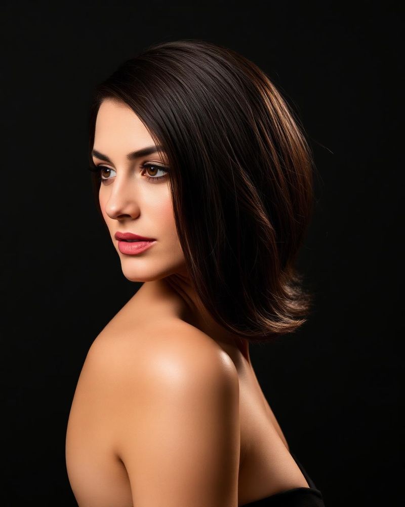 Sleek polished blowout